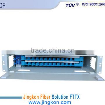 China Manufacturer of 24 port Fiber Optic Panel