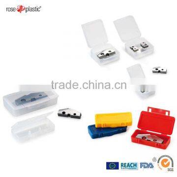 PP Transparent Plastic Die and Hand Tap Box Packaging Container With Closure Uni Box UB photo-6