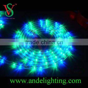 New arrival High Quality PVC 3 wires Led Rope Light for building decoration