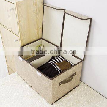 BSCI Audit Factory Cardboard Order Box Fabric Storage Box Foldable photo-2