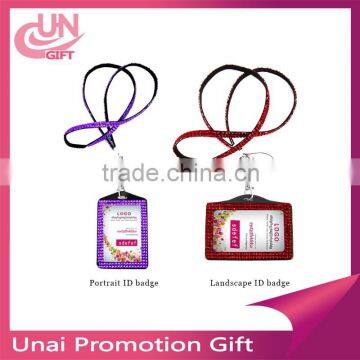 Newest Design Rhinestone Lanyards Wholesale With especial card holder