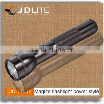 Maglite flashlight Medium size power style flashlight led flash light