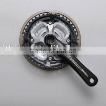 IISA3311P4 bicycle crank & chainwheel alloy crank 170mm and steel chainring 24T/34T/42T with plastic chainguard