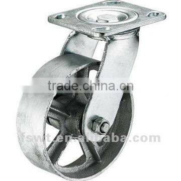 4-8 Inch Heavy Duty All Iron Caster Wheel With Swivel