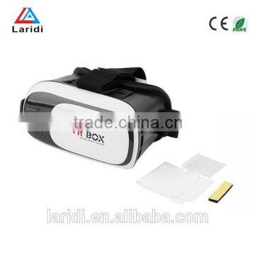 2016 Hot Selling 3D vr Headset Glasses Box With Controller for 3D Video and Game photo-3