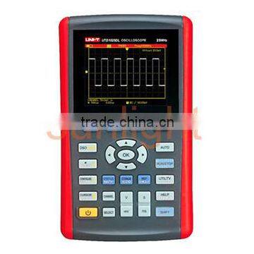 Handheld Digital Storage Oscilloscope, 25MHz Bandwidth, Dual Channel, 250MS/s Sample Rate, USB Communication, UTD1025DL