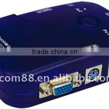 Manual Auto 1 to 2 ports push button KVM Switch