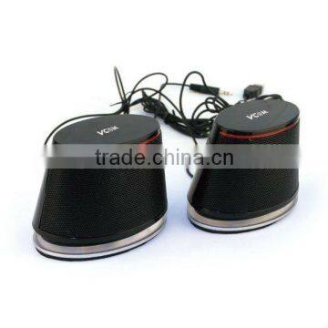 VCOM Professional USB Mini Audio Speaker For PC MP3