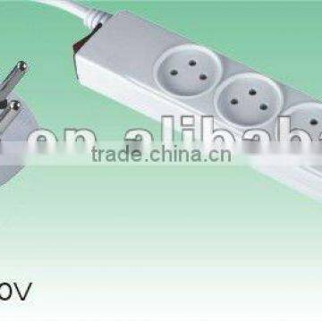 Israel 6 way multi electrical extension socket