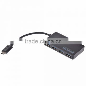 Portable 5Gbps 4 Ports USB Type C Hub for New Mac Book photo-6