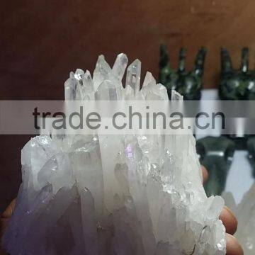 Wholesale Samall mm Natural Rock Quartz Crystal Cluster for Crafts photo-3