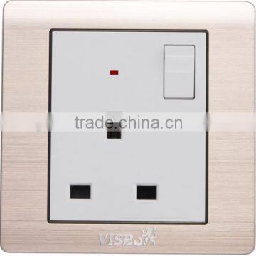 Factory direct sale VISBO K12C3-13 lamp socket with lighting