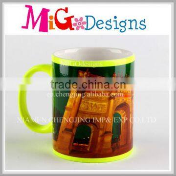 High Quality Funny Colorful Mugs Ceramic Coffee Mug For Sale