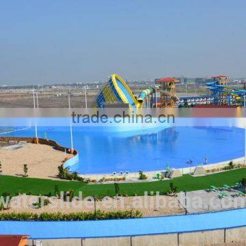 2016 Popular Amusement Water Slide Park Wave Pool For Sale