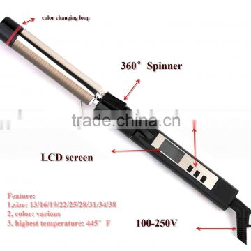 2015 newest hair curl,hot hair curling iron,digital hair curling iron