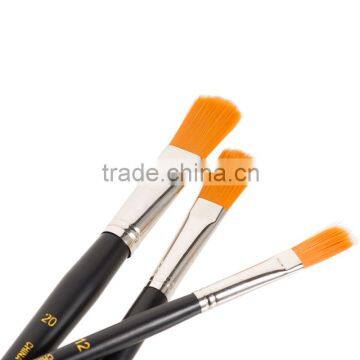 Wholesale High Quality Nylon Artist Paint Brush Set 6, Professional Artist Painting Brush For Painting in China
