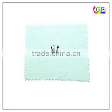 Custom logo embossed microfiber jewelry polishing cloth