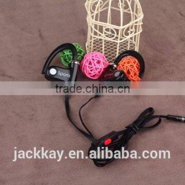 Ear-hook Competitive Good Quality Earphones Cable Wired Headphone Mobile WP Headsets With Mic photo-5