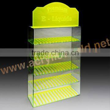 New Products Acrylic E-liquid Display E Cigarette Rack, E-Juice Display, Acrylic Eliquid Display Stand