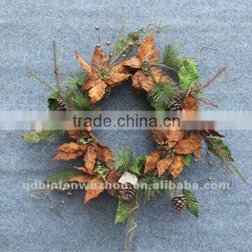 New arrival Decorative Artificial Flower Garland,artificial decoration wreath
