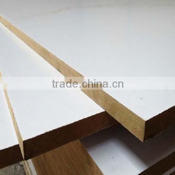 17mm high gloss white melamine mdf board