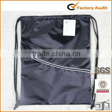 Eco-friendly polyester customized drawstring bag