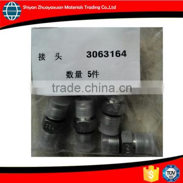 screwed pipe joint diesel engine spare parts 3063164 M11