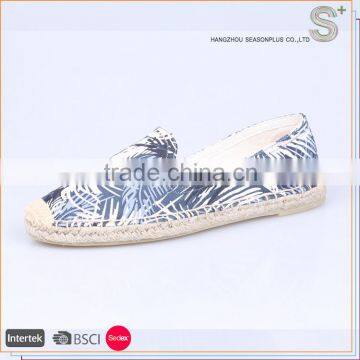 Fashion designed high quanlity espadrilles/canvas shoes