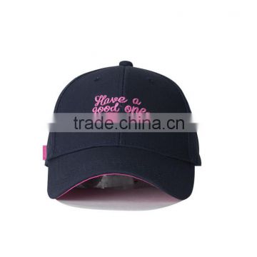 Alibaba Cotton Cap Custom Embroidery Fashion Logo Best Selling Baseball Cap