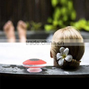 Waterproof Bluetooth Speaker With Silicone Sucker for Bathroom photo-2