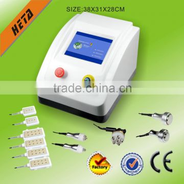 Guangzhou HETA China Beauty salon equipment slimming skin care machine Weight loss Rf machine Suction Message