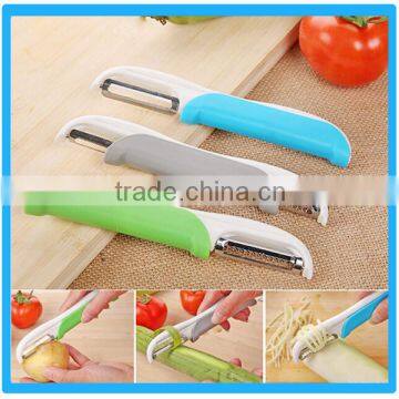 Double-sided Kitchen Gadgets Fruit Vegetable Peeler Cutter And Slicer