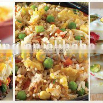 Healthy foods of freeze-dried sweet corn kernels for pizza or salad