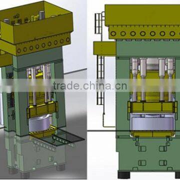 deep draw hydraulic press machine