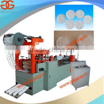 High efficiency Cotton Facial Pads Round cotton pads making machine