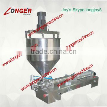 Semi-automatic Garlic /Chilli Paste Filling Machine with Mixer