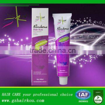 wholesale hot sale hair dye without ammonia for grey hair