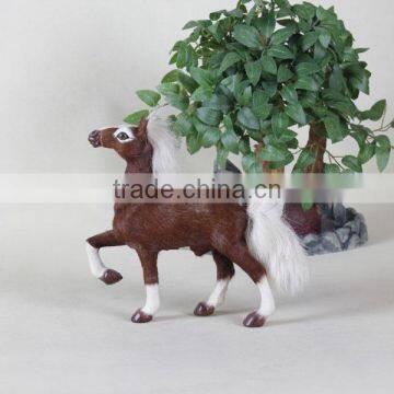 Soft Plush Giant Size Japanese Bicycle Unstuffed Horse Garden Ornaments photo-3