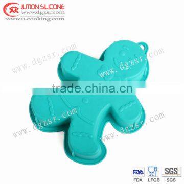 2012 hot sales human silicone bakeware