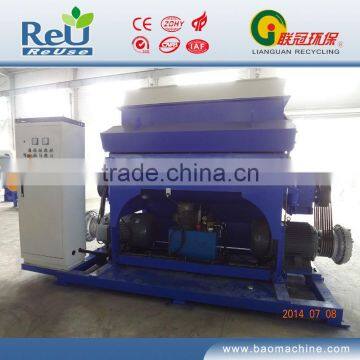 waste plastic shredding machinery