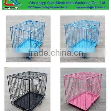 Fashion Material Small Foldable Stainless Steel Pet Cage