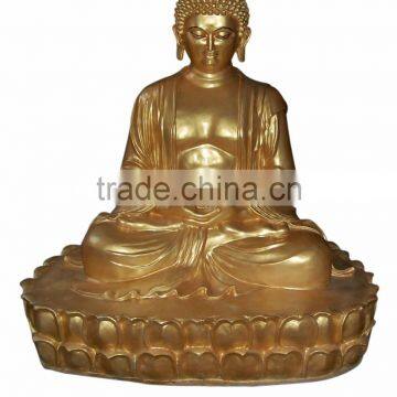 Custom Fiber Large Buddha statue figurine sculpture