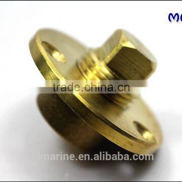 Boat Brass Garboard Drain Plug With O-Ring photo-6