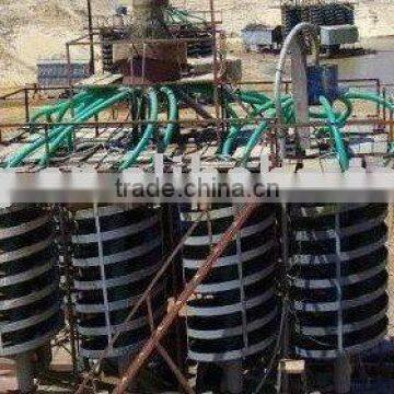 sprial chute/ spiral chute separator for concentrating Tungsten ore, Tin, Tantalum ore, Niobium mine ORE--CHINA YUFNEG