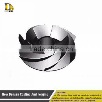 China High Quality Casted Exhaust Manifold Die Casting Steel Pump Impeller Weight photo-5