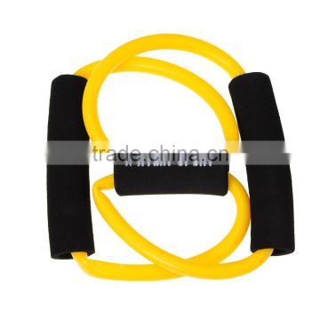 2015 Superior orange Rubber Stretch Resistance Band for Strength GYM Bodybuilding