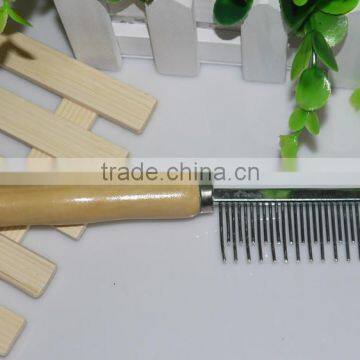 Wood Handle Animal Comb photo-2