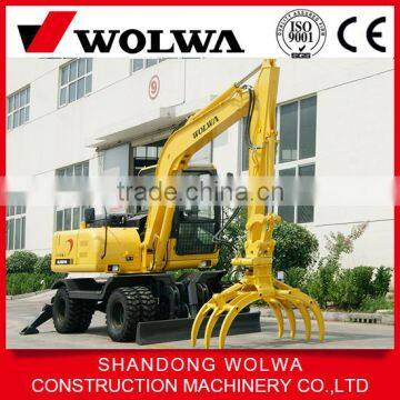 sugar cane loader with hydraulic grapple