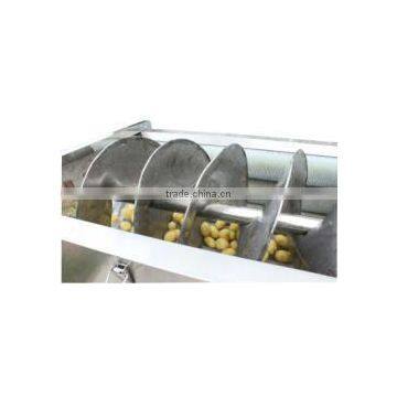 OULENO Large Large Spiral Discharge Cleaning Peeling Machine Peeling Machine Brush Cleaning Machine Roller Cleaning and Peeling photo-3