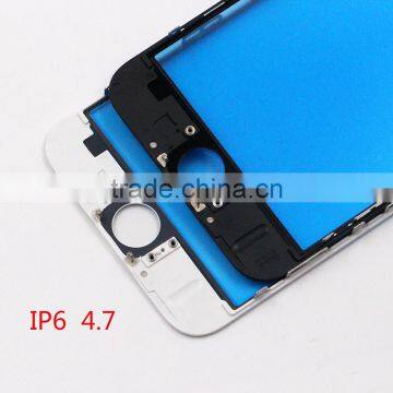 Front Outer Glass With Frame Bezel For IPhone 6 photo-3